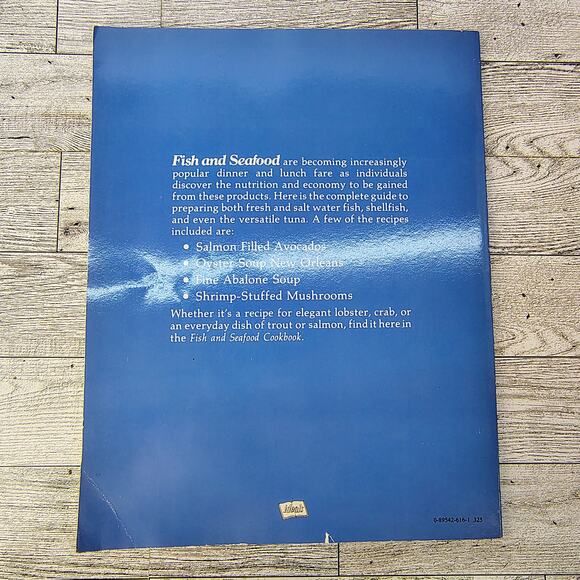 Fish and Seafood Cookbook Patricia Hansen 1979 Ideals SC VERY GOOD - Picture 6 of 12